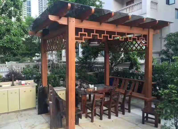廊架葡萄架