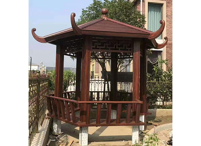 四角凉亭 古建
